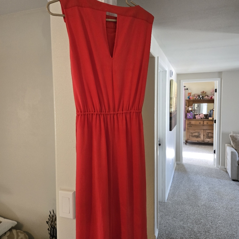 The Limited Elegant Red Sleeveless Dress